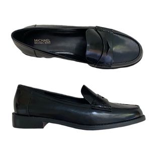 NEW Michael Kors Buchanan leather loafers